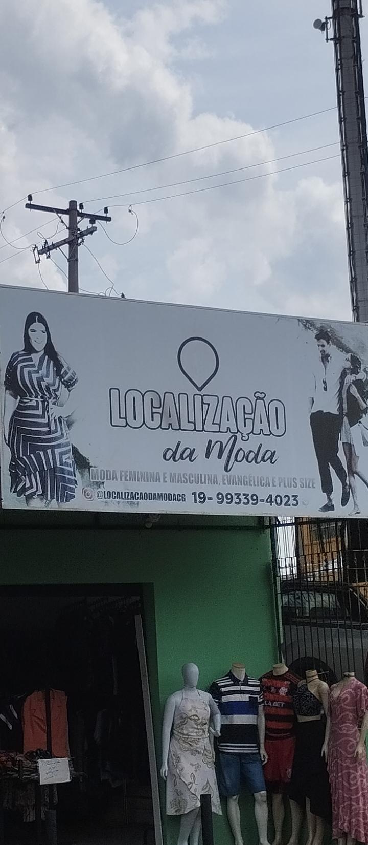 Localização da Moda