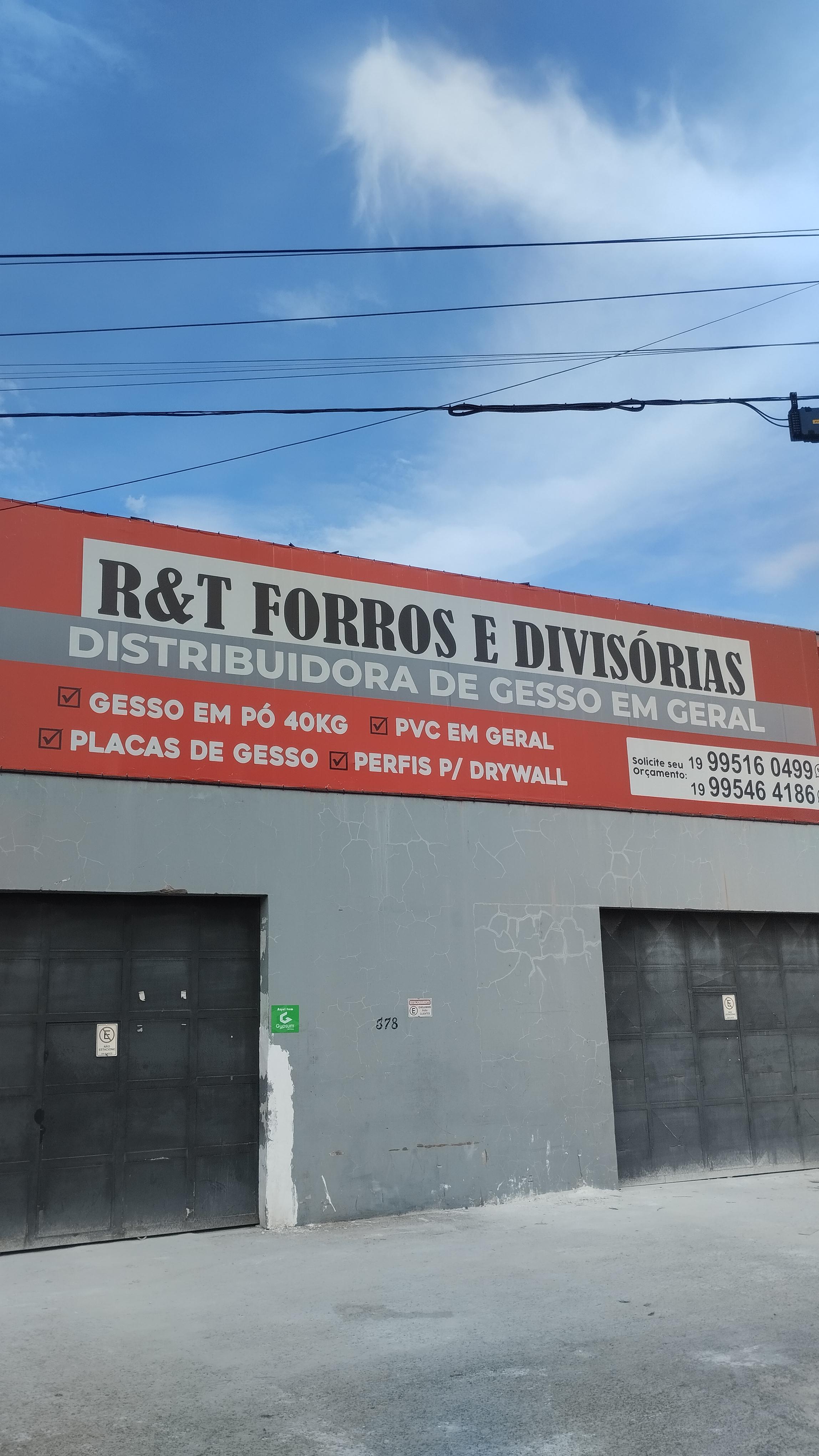 R&T Forros e Divisórias